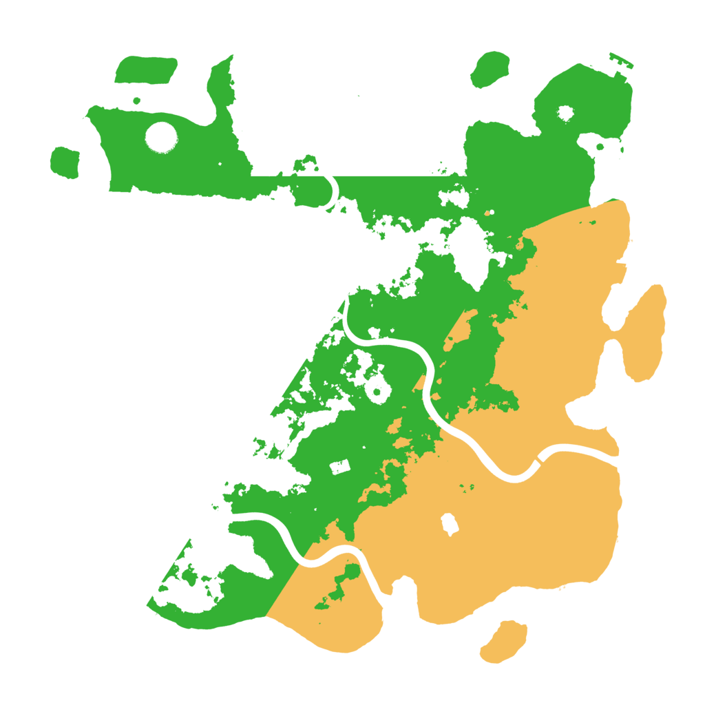 Biome Rust Map: Procedural Map, Size: 4000, Seed: 1554972752