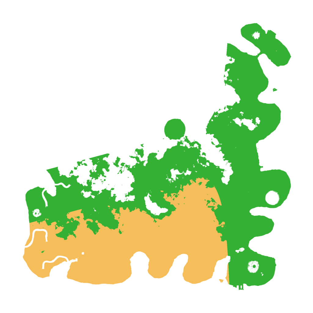 Biome Rust Map: Procedural Map, Size: 4000, Seed: 25976348