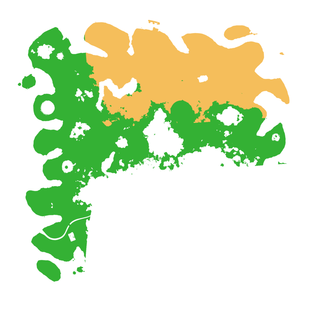 Biome Rust Map: Procedural Map, Size: 4000, Seed: 341837709