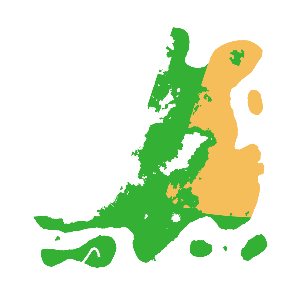 Biome Rust Map: Procedural Map, Size: 3000, Seed: 1034187530