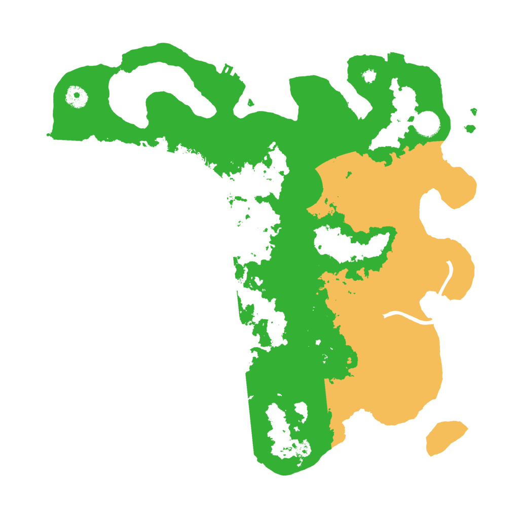 Biome Rust Map: Procedural Map, Size: 3600, Seed: 2091216063