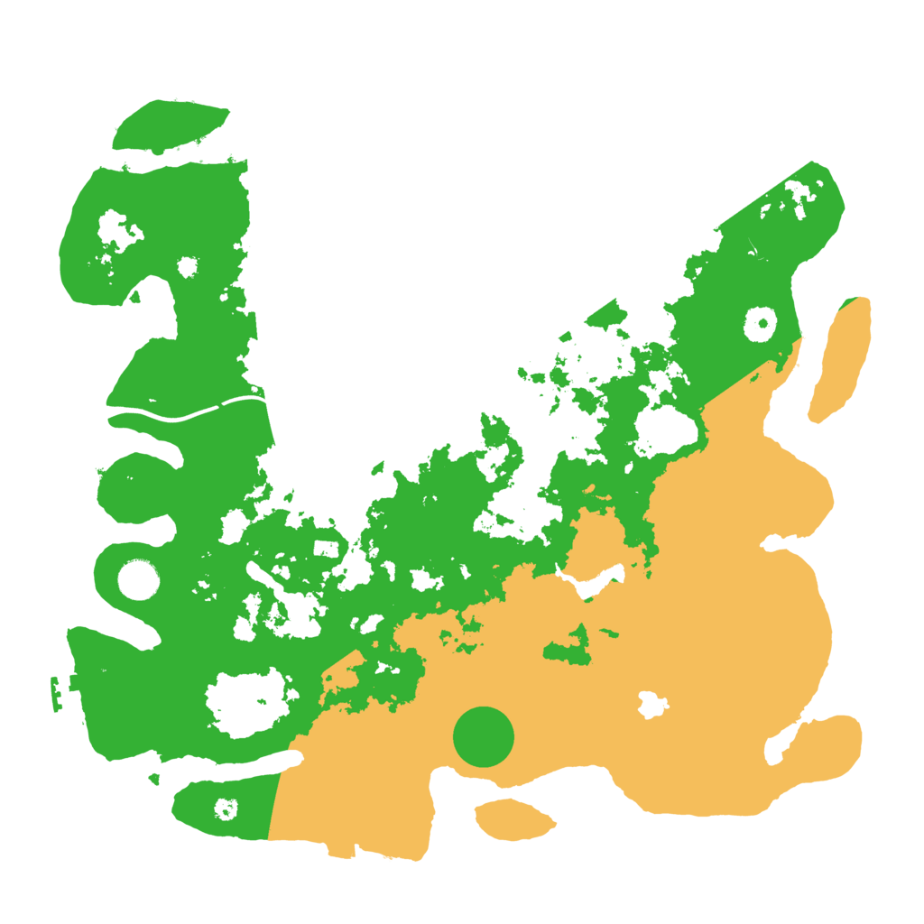 Biome Rust Map: Procedural Map, Size: 4000, Seed: 140787