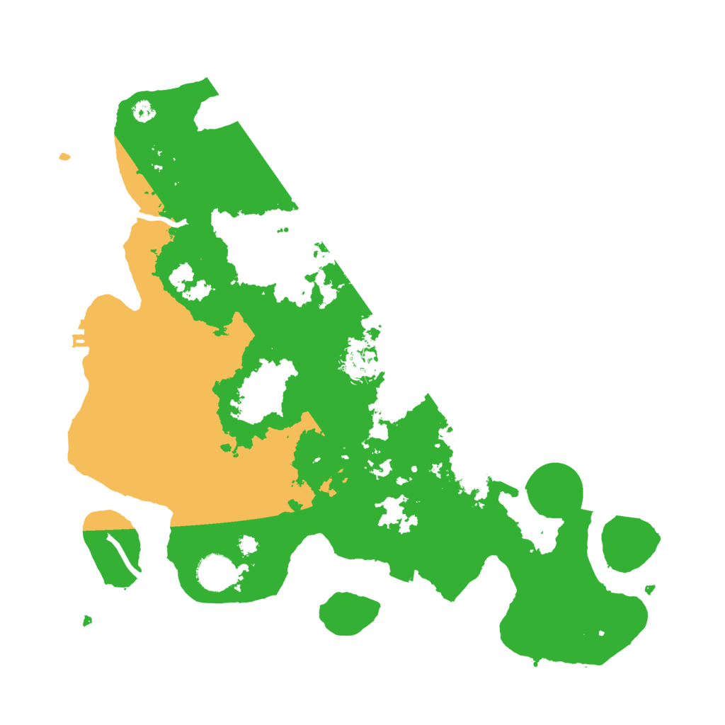 Biome Rust Map: Procedural Map, Size: 3450, Seed: 90406025