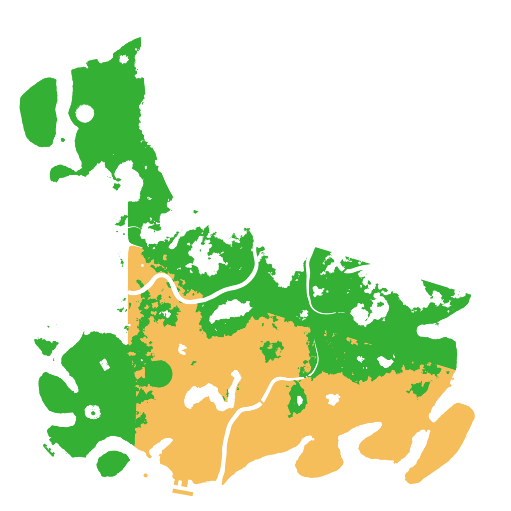 Biome Rust Map: Procedural Map, Size: 5020, Seed: 13825