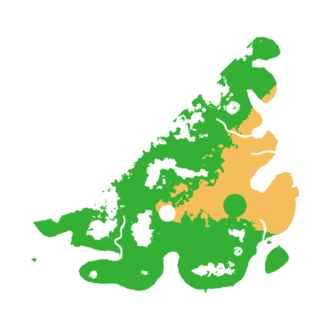 Biome Rust Map: Procedural Map, Size: 3600, Seed: 1816499121