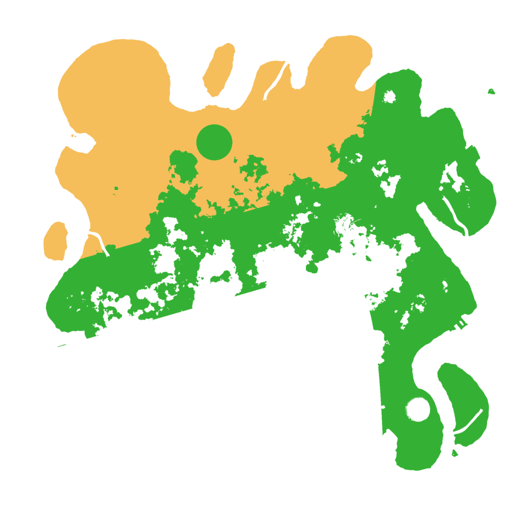 Biome Rust Map: Procedural Map, Size: 3850, Seed: 825611770