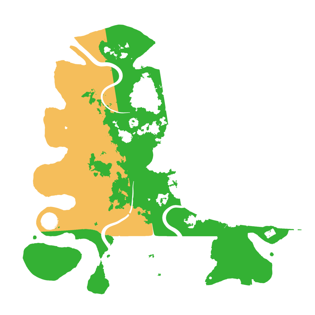 Biome Rust Map: Procedural Map, Size: 3300, Seed: 1694580360