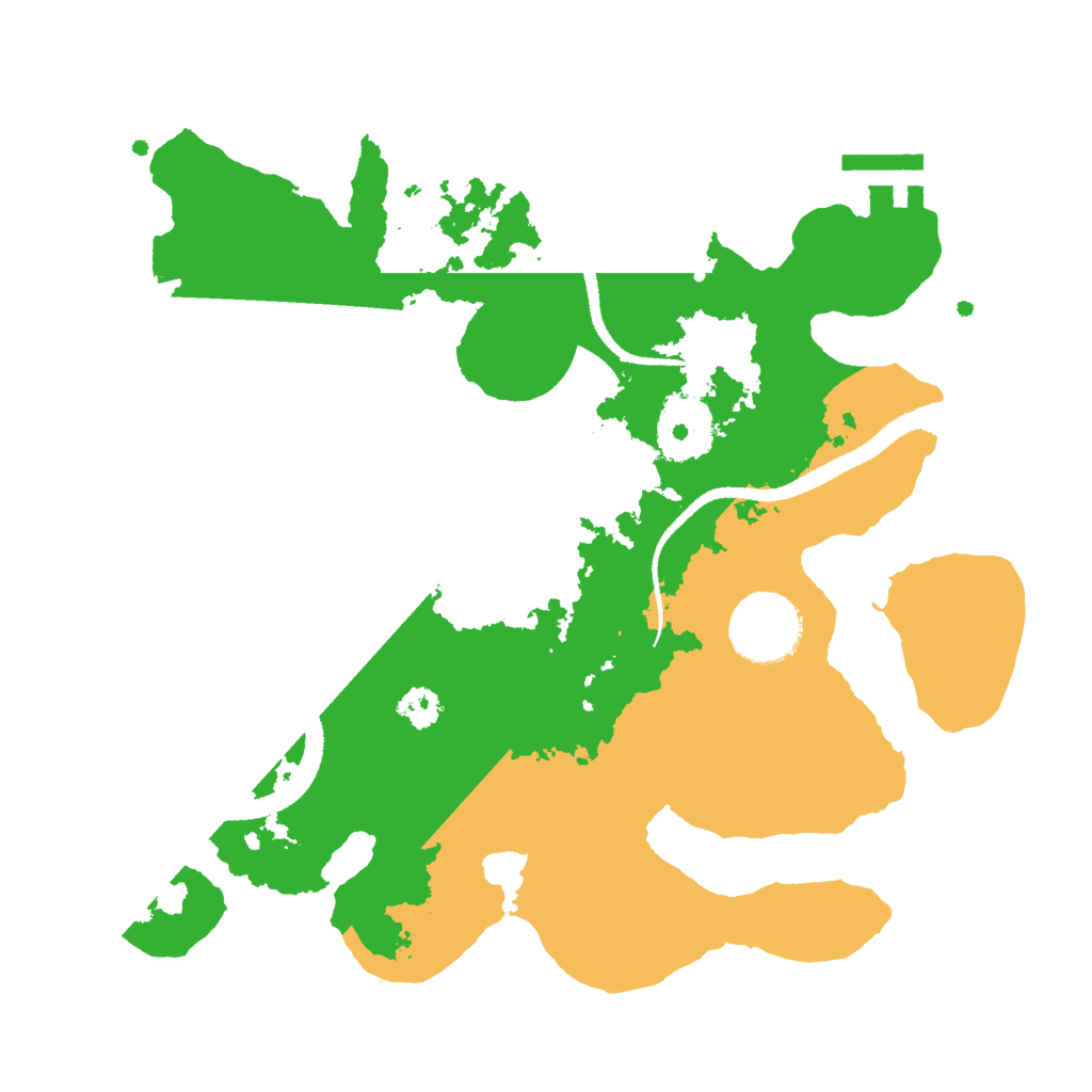 Biome Rust Map: Procedural Map, Size: 2700, Seed: 1234567