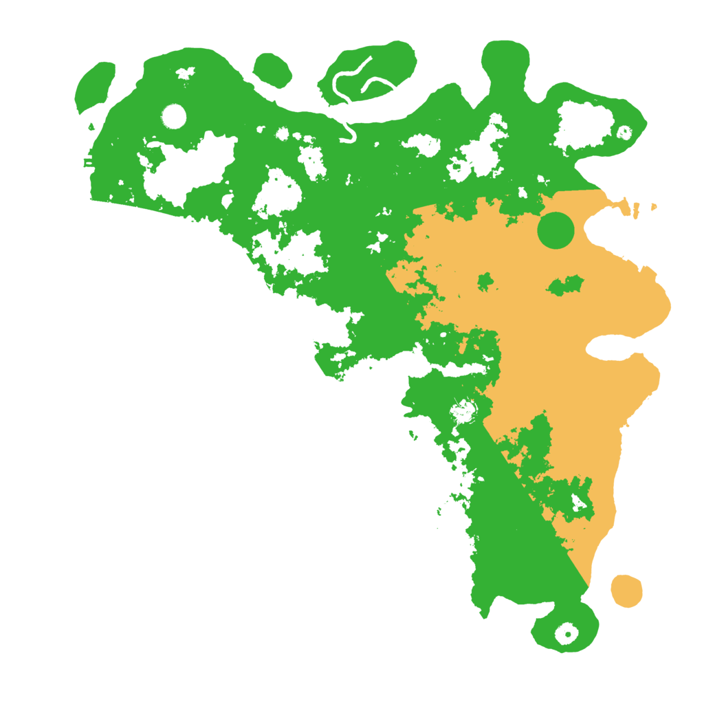 Biome Rust Map: Procedural Map, Size: 5000, Seed: 15696325