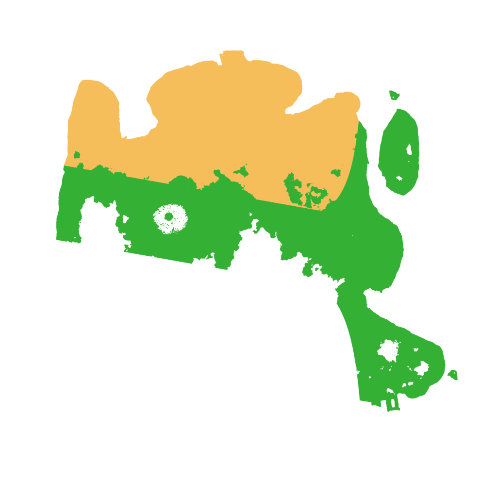 Biome Rust Map: Procedural Map, Size: 2400, Seed: 214756478