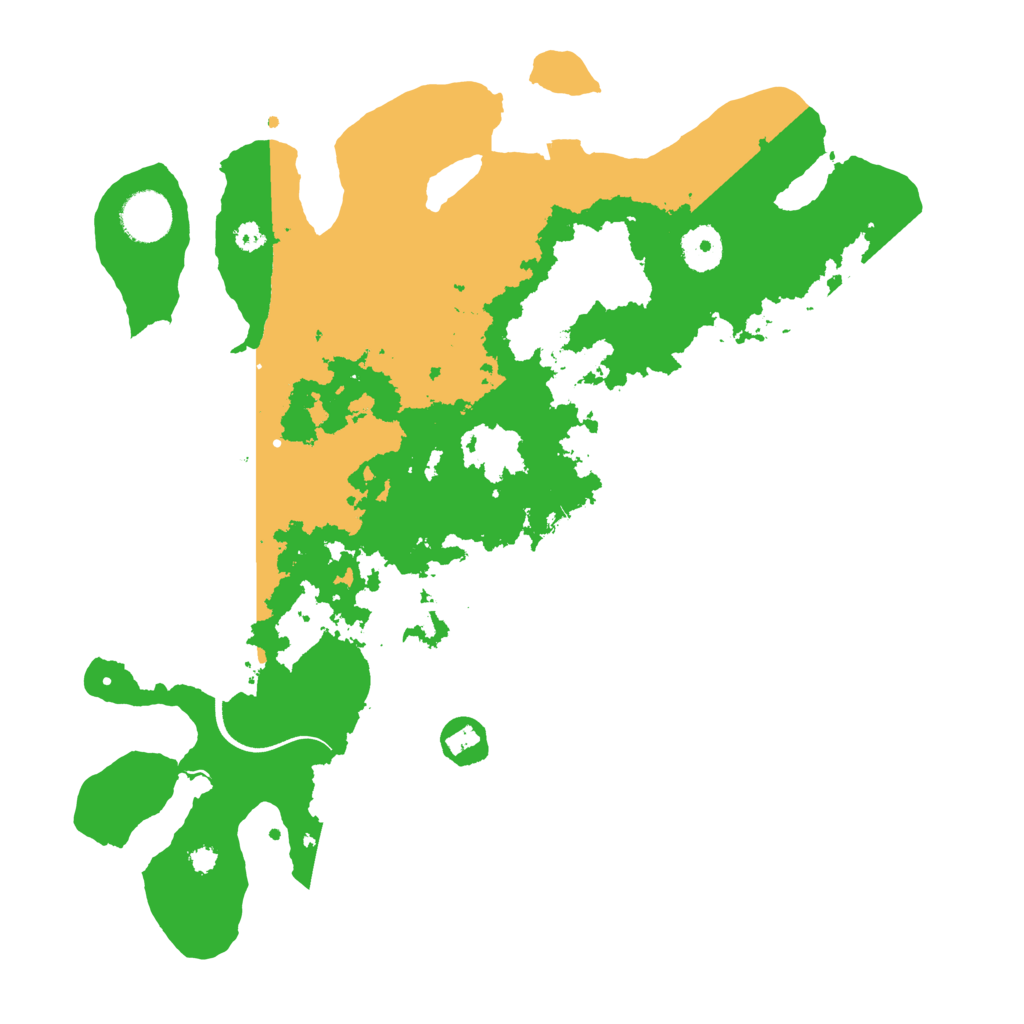Biome Rust Map: Procedural Map, Size: 3550, Seed: 30684623