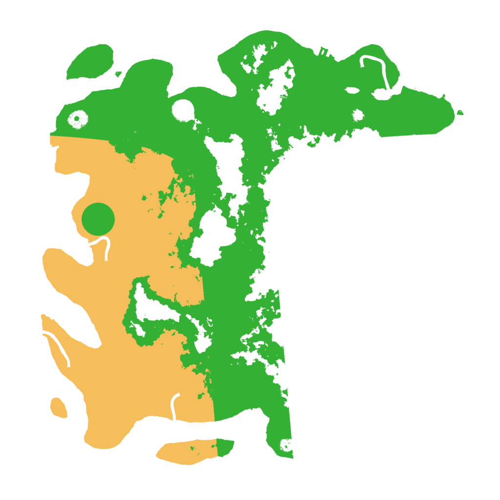 Biome Rust Map: Procedural Map, Size: 4000, Seed: 354675