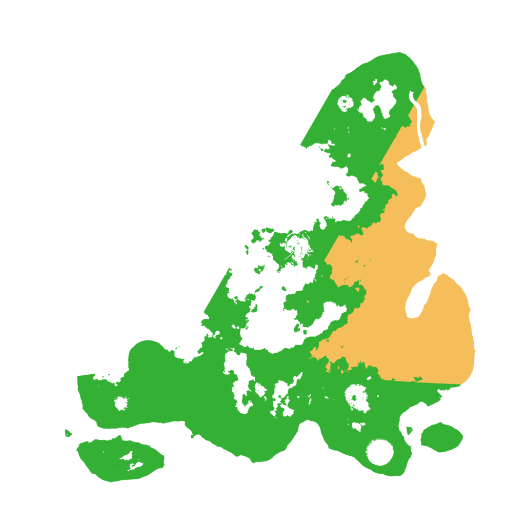 Biome Rust Map: Procedural Map, Size: 3500, Seed: 789534546