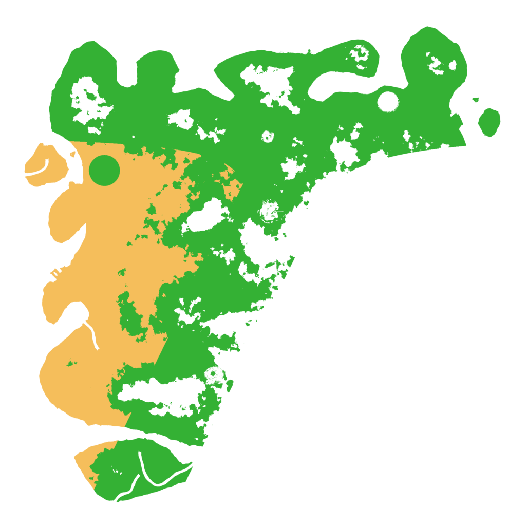 Biome Rust Map: Procedural Map, Size: 4500, Seed: 897980267