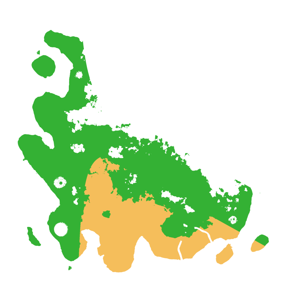 Biome Rust Map: Procedural Map, Size: 3800, Seed: 99069625