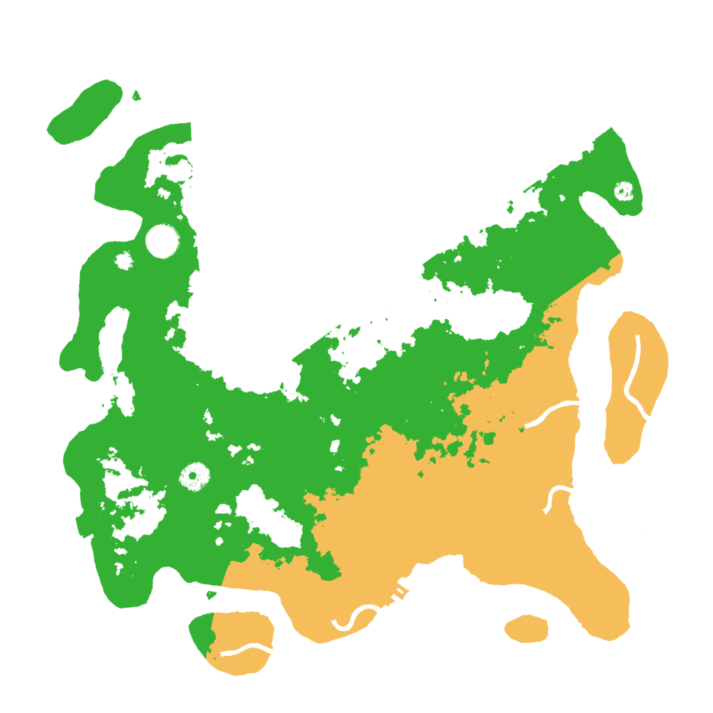 Biome Rust Map: Procedural Map, Size: 3750, Seed: 1336618483