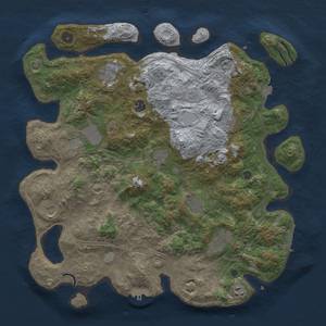 Thumbnail Rust Map: Procedural Map, Size: 4250, Seed: 575453336, 19 Monuments