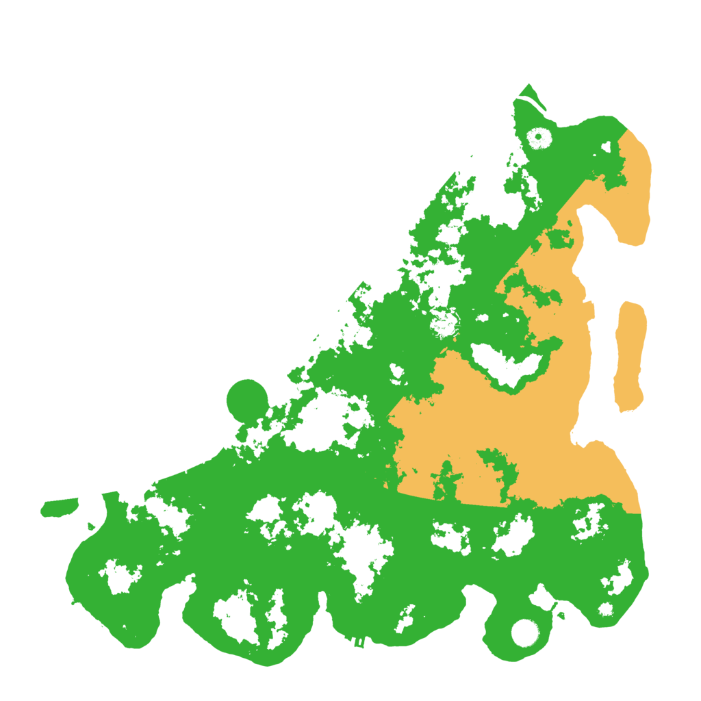 Biome Rust Map: Procedural Map, Size: 4500, Seed: 1714799225