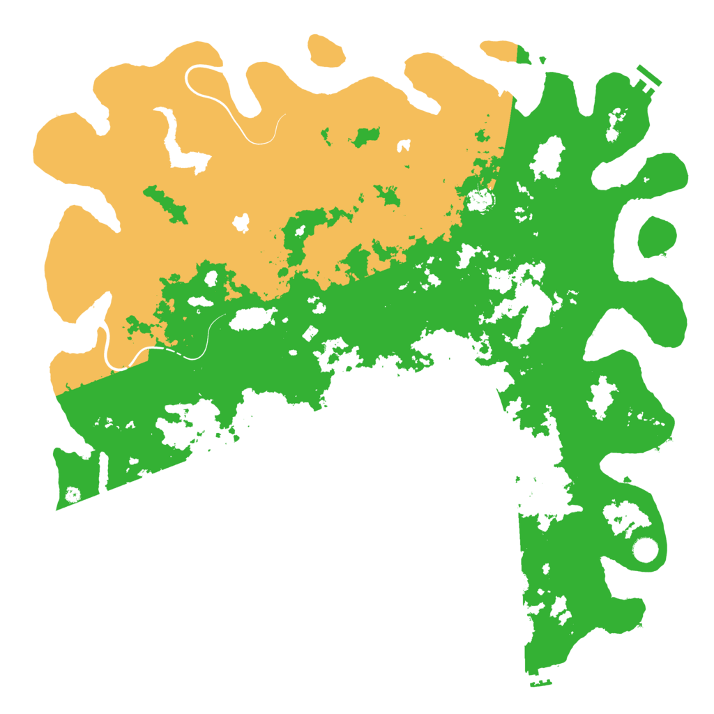 Biome Rust Map: Procedural Map, Size: 5000, Seed: 45647371