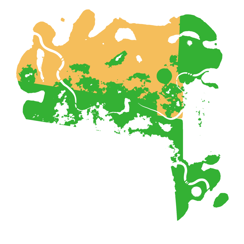 Biome Rust Map: Procedural Map, Size: 4250, Seed: 2061090759