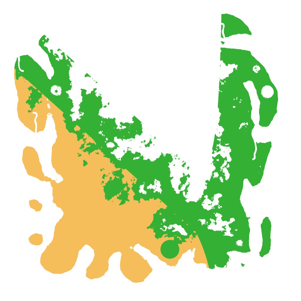 Biome Rust Map: Procedural Map, Size: 4250, Seed: 1989439188