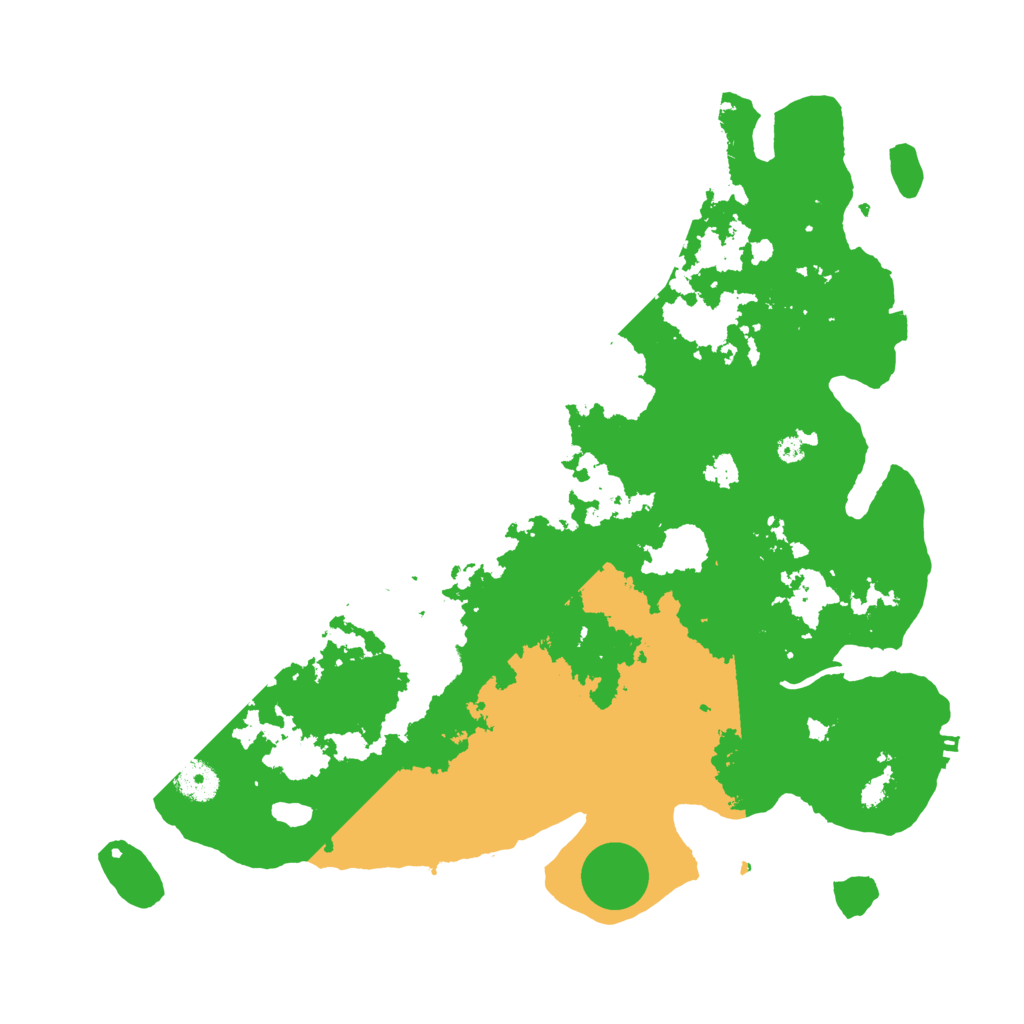 Biome Rust Map: Procedural Map, Size: 4000, Seed: 500447233