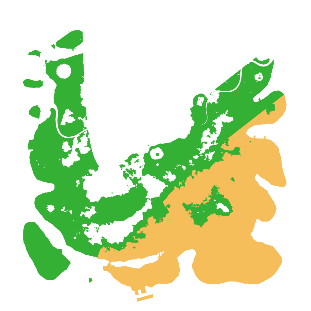 Biome Rust Map: Procedural Map, Size: 3750, Seed: 352967