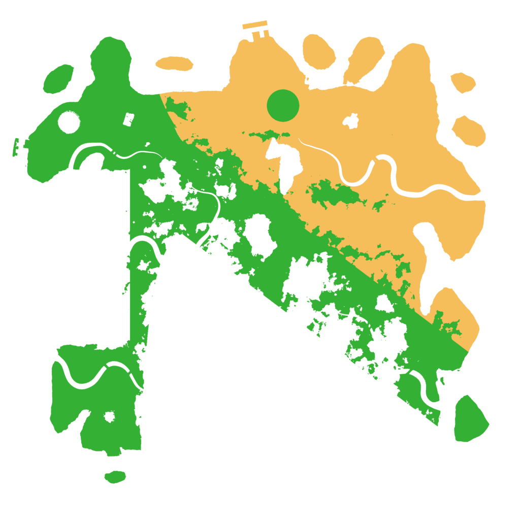 Biome Rust Map: Procedural Map, Size: 4250, Seed: 694201872