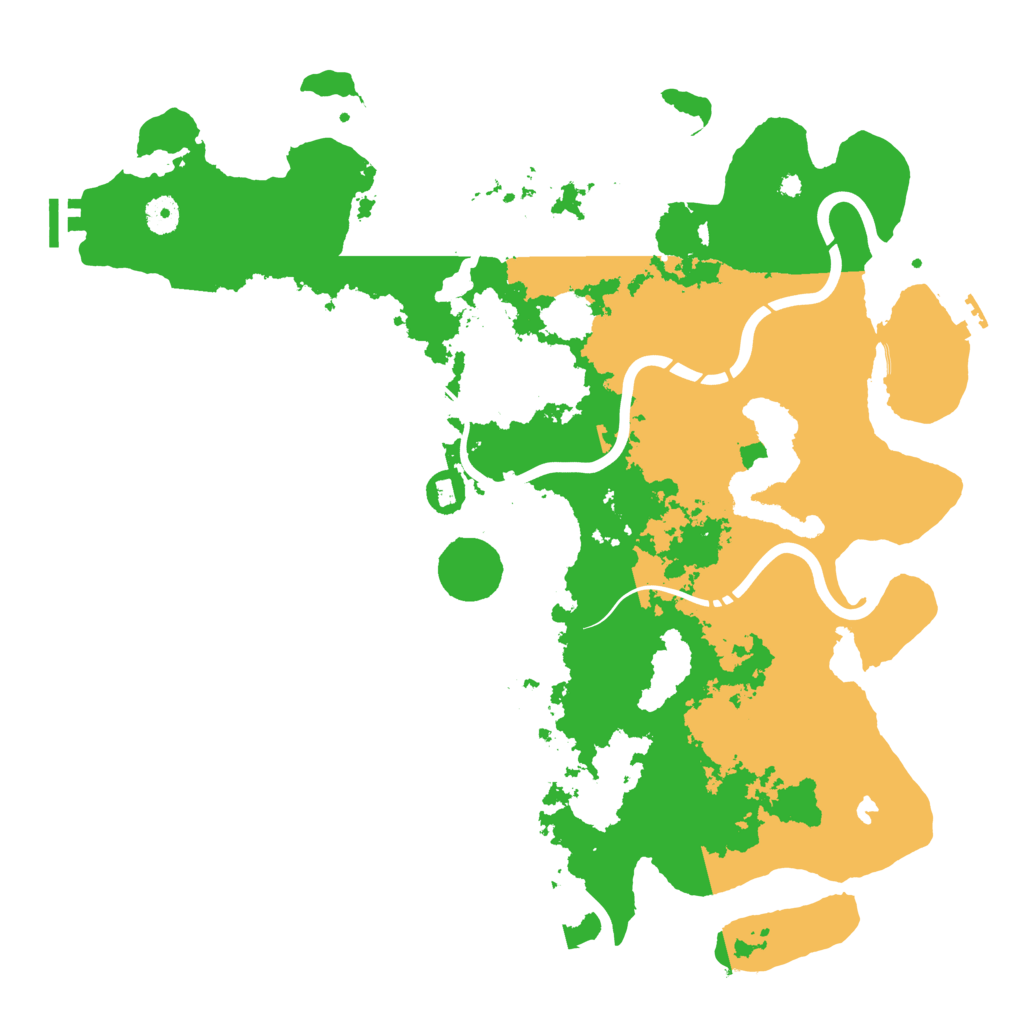 Biome Rust Map: Procedural Map, Size: 4250, Seed: 1735261845
