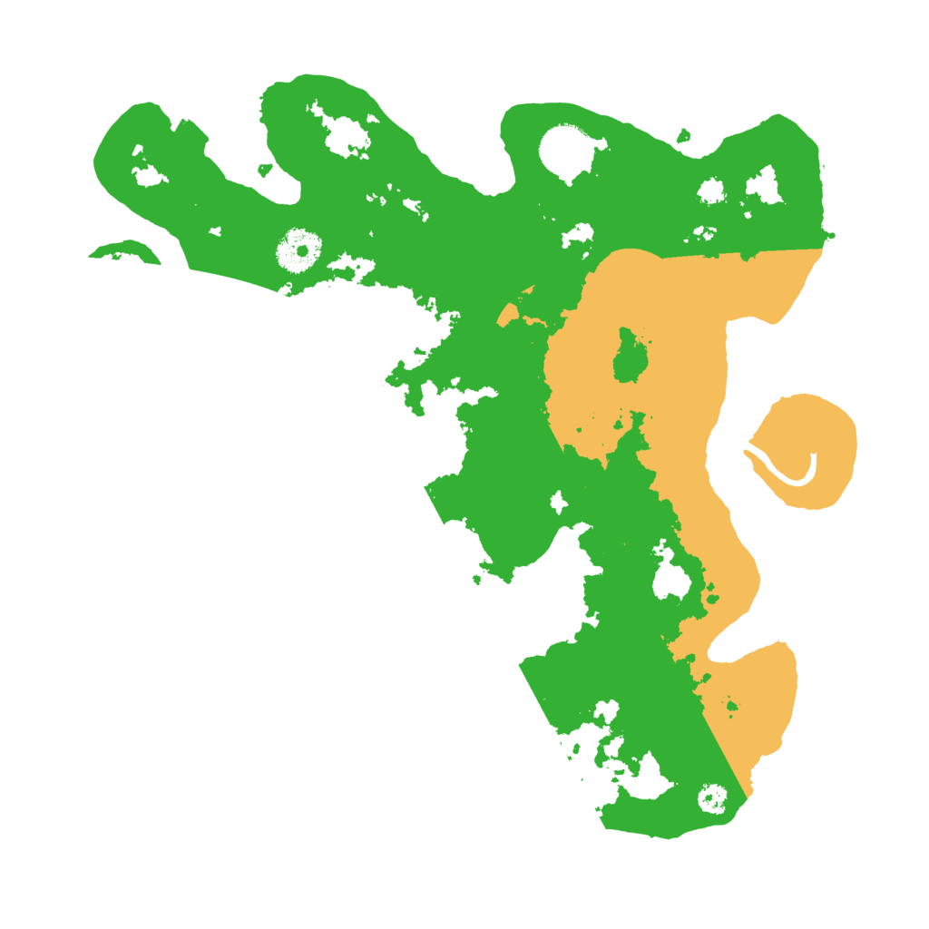 Biome Rust Map: Procedural Map, Size: 3199, Seed: 20021