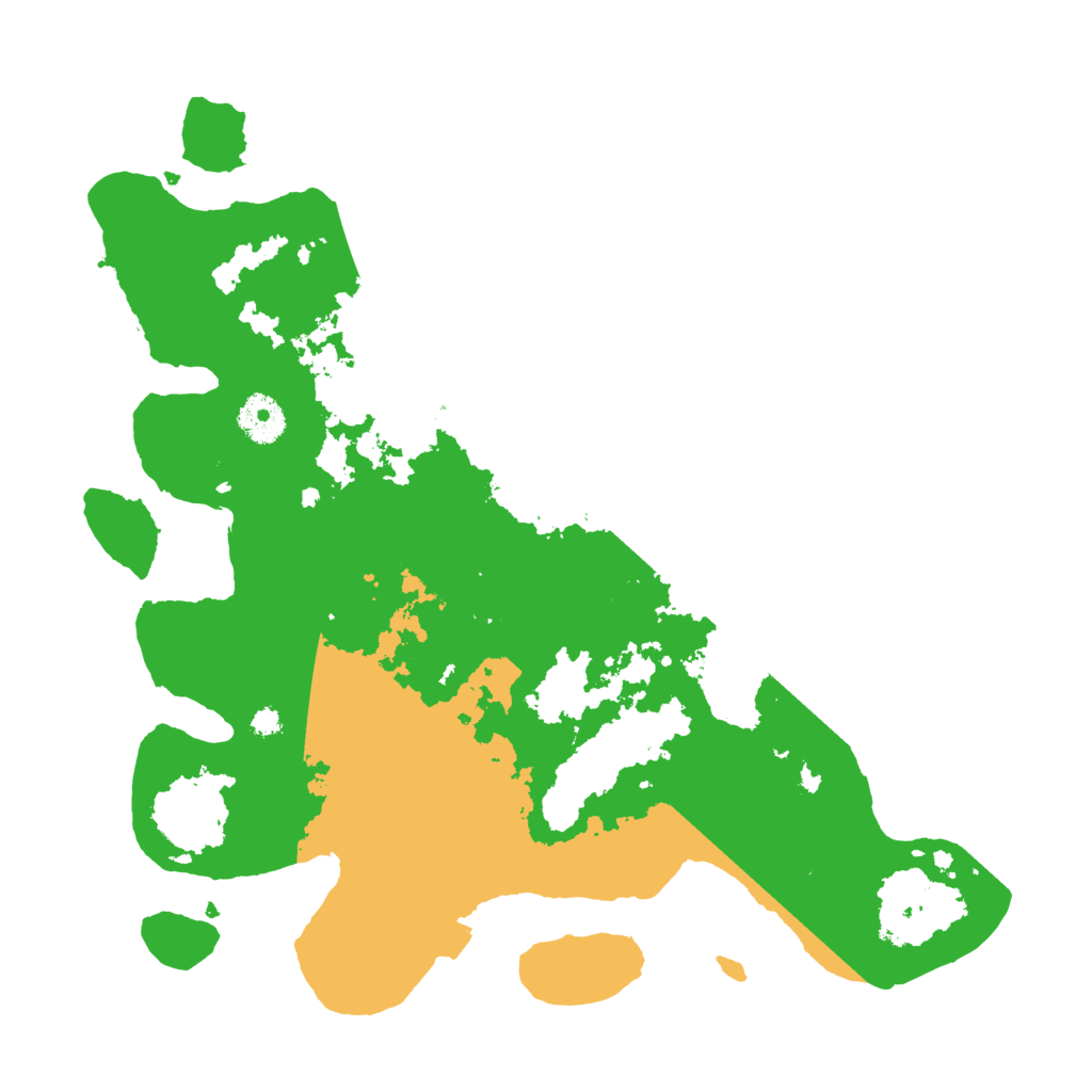 Biome Rust Map: Procedural Map, Size: 3500, Seed: 2001860783