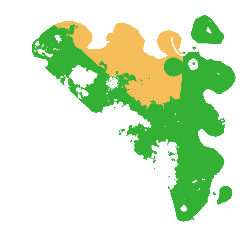 Biome Rust Map: Procedural Map, Size: 3500, Seed: 990289