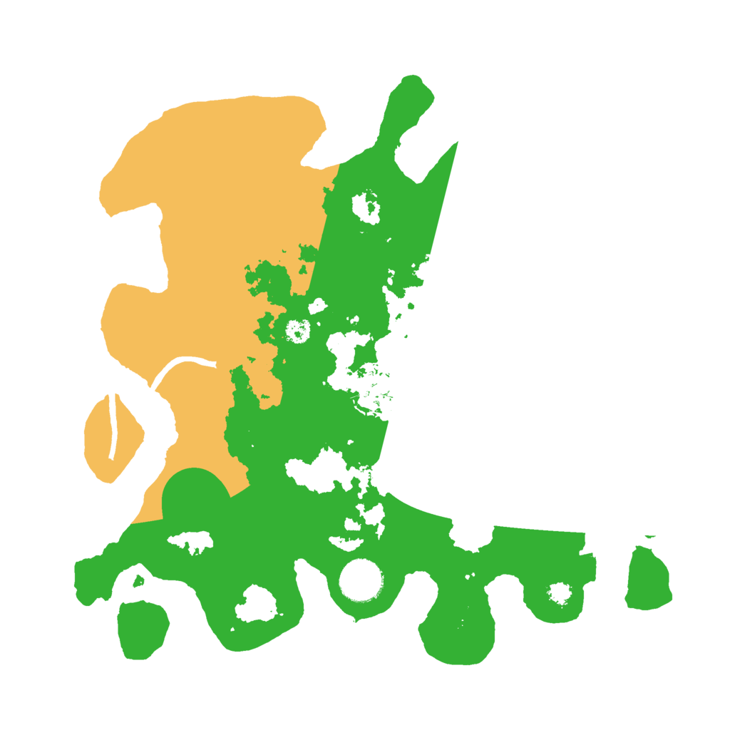 Biome Rust Map: Procedural Map, Size: 3000, Seed: 64544051