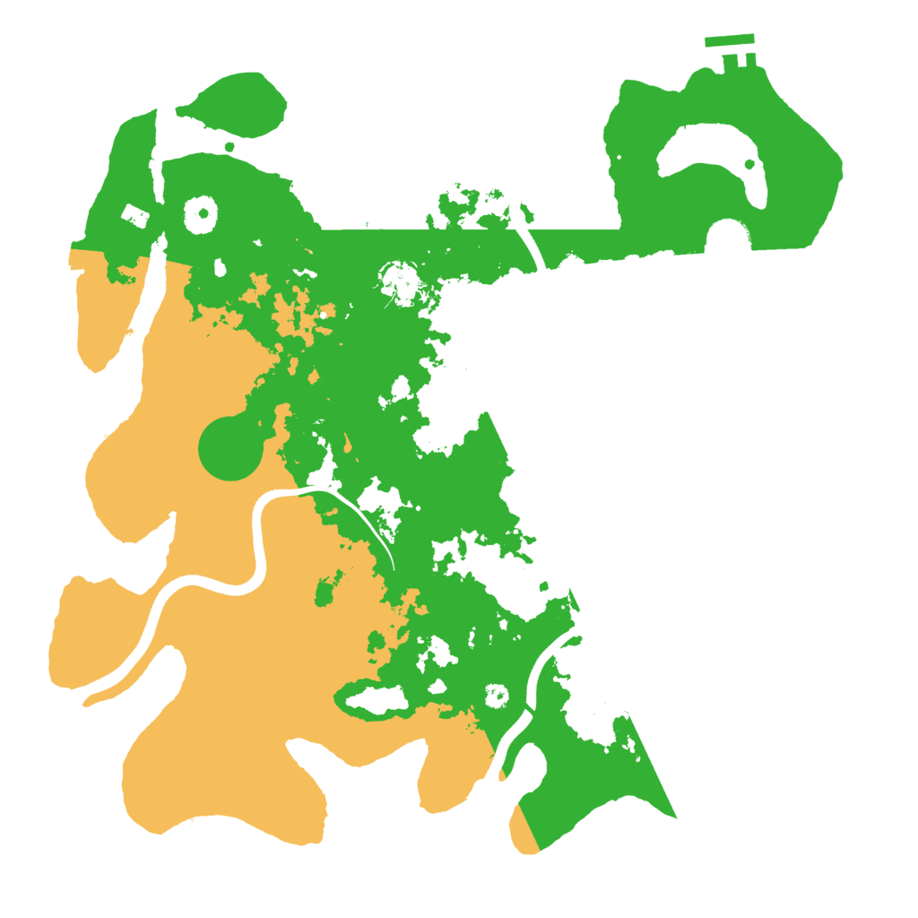 Biome Rust Map: Procedural Map, Size: 3750, Seed: 85574