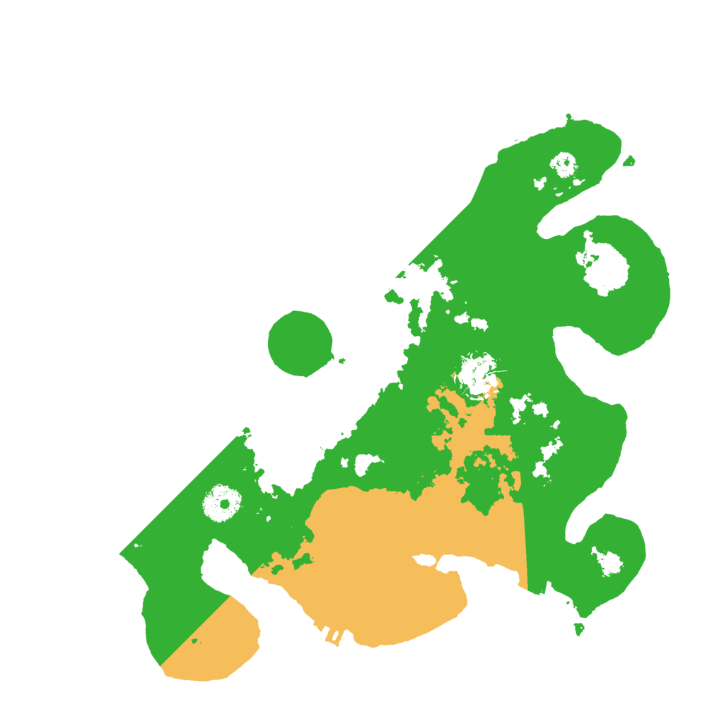 Biome Rust Map: Procedural Map, Size: 3000, Seed: 21690485