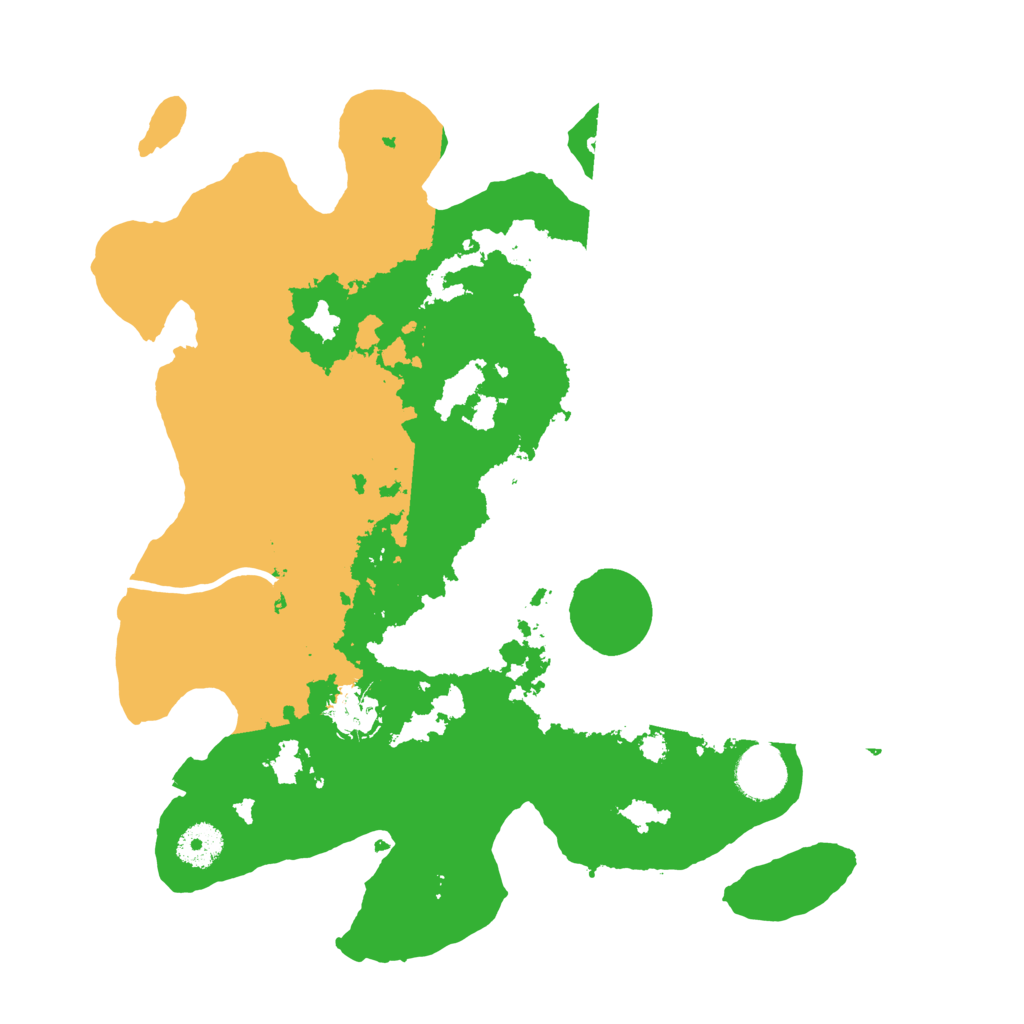 Biome Rust Map: Procedural Map, Size: 3500, Seed: 69034604