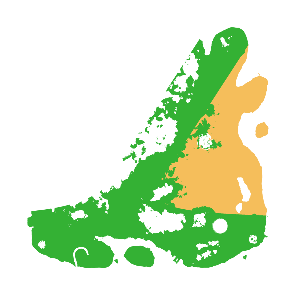 Biome Rust Map: Procedural Map, Size: 3500, Seed: 1150325388