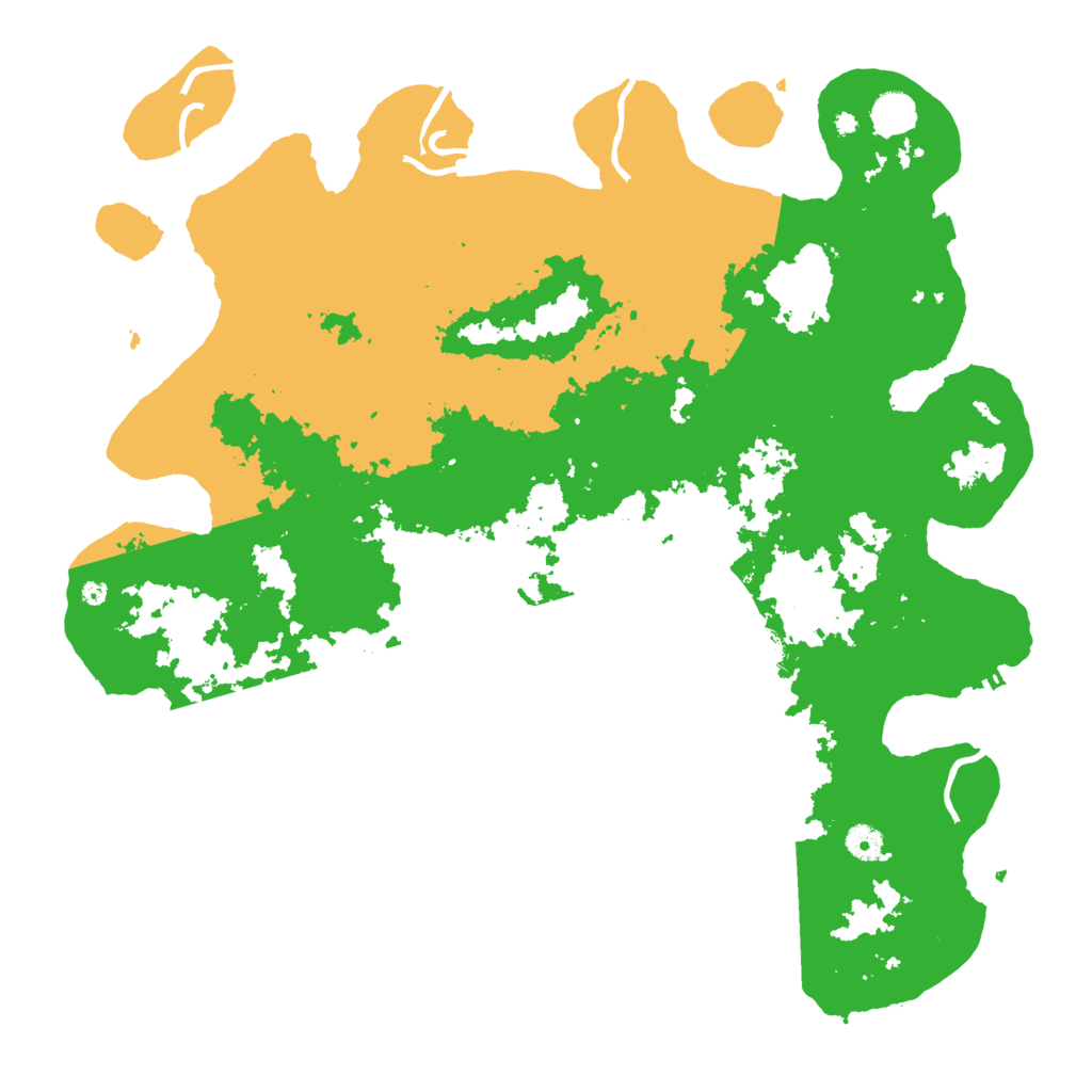 Biome Rust Map: Procedural Map, Size: 4500, Seed: 678237415