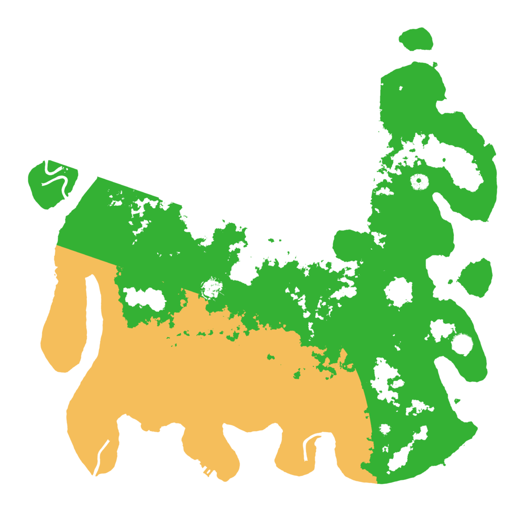 Biome Rust Map: Procedural Map, Size: 4500, Seed: 1394129193