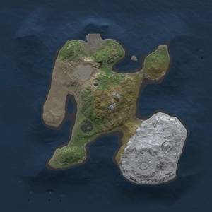 Thumbnail Rust Map: Procedural Map, Size: 1750, Seed: 256402408, 4 Monuments