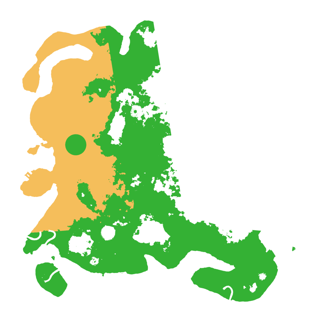 Biome Rust Map: Procedural Map, Size: 4000, Seed: 54049096