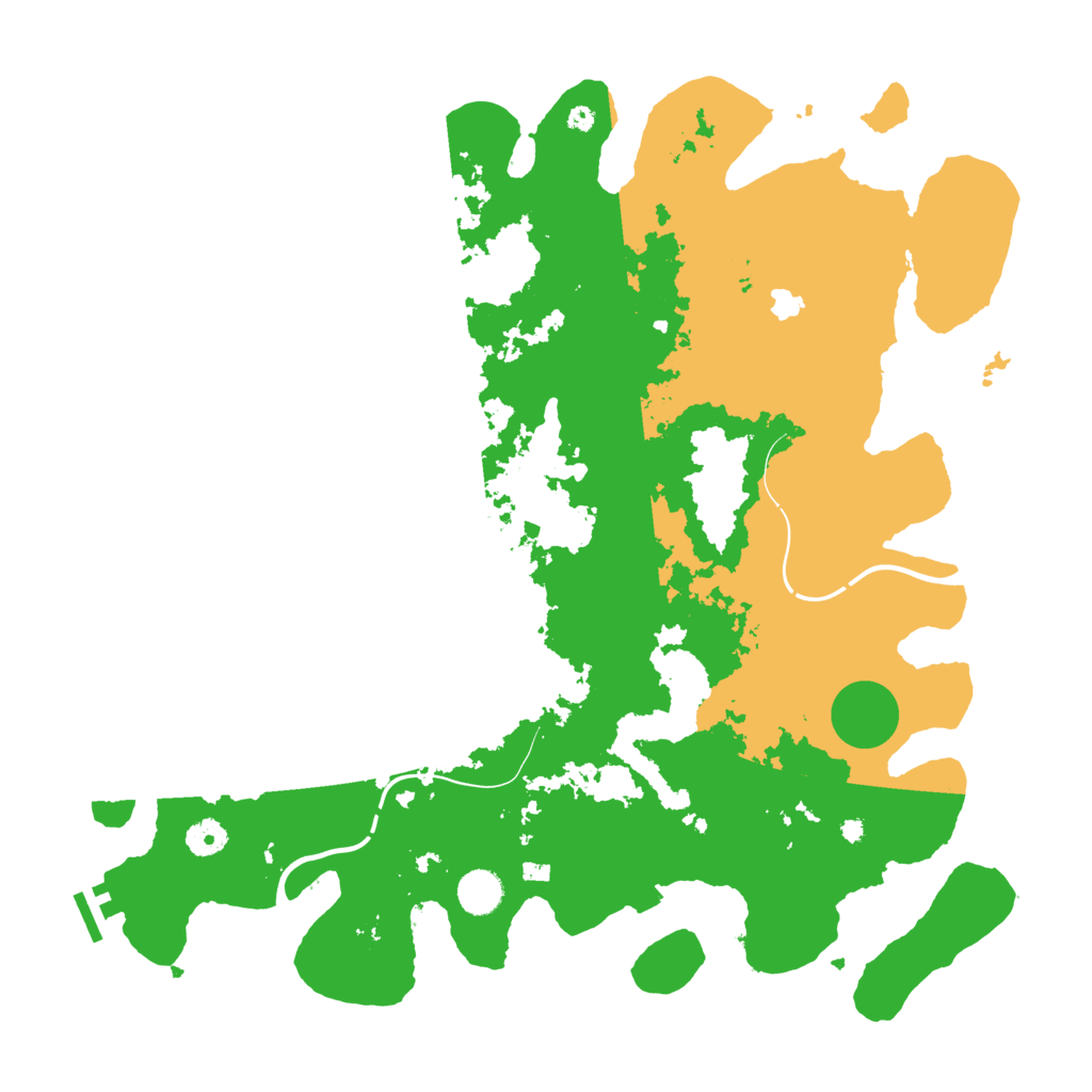 Biome Rust Map: Procedural Map, Size: 4250, Seed: 169734338