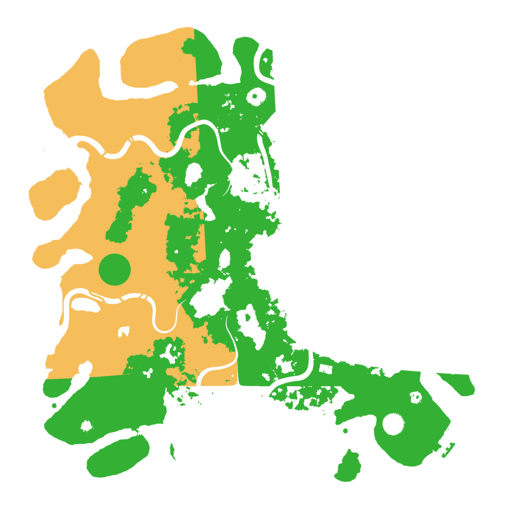 Biome Rust Map: Procedural Map, Size: 4250, Seed: 720317530