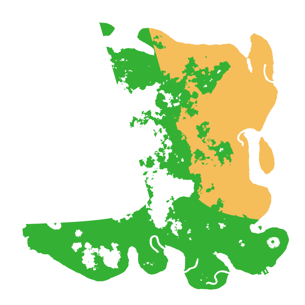 Biome Rust Map: Procedural Map, Size: 3850, Seed: 673193877