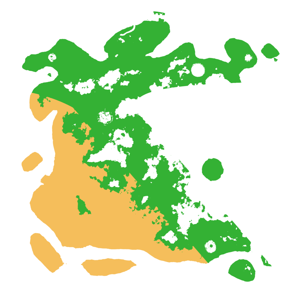 Biome Rust Map: Procedural Map, Size: 4000, Seed: 1188026806