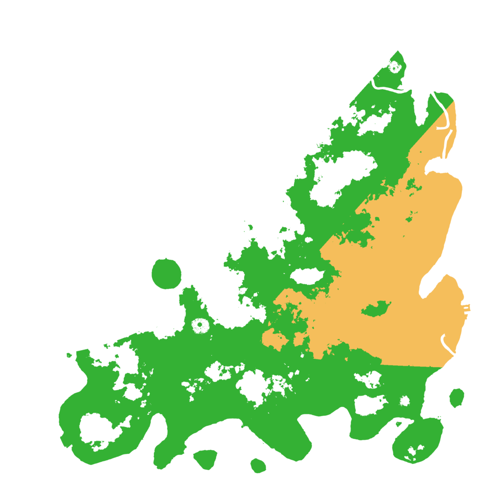 Biome Rust Map: Procedural Map, Size: 4500, Seed: 624990131