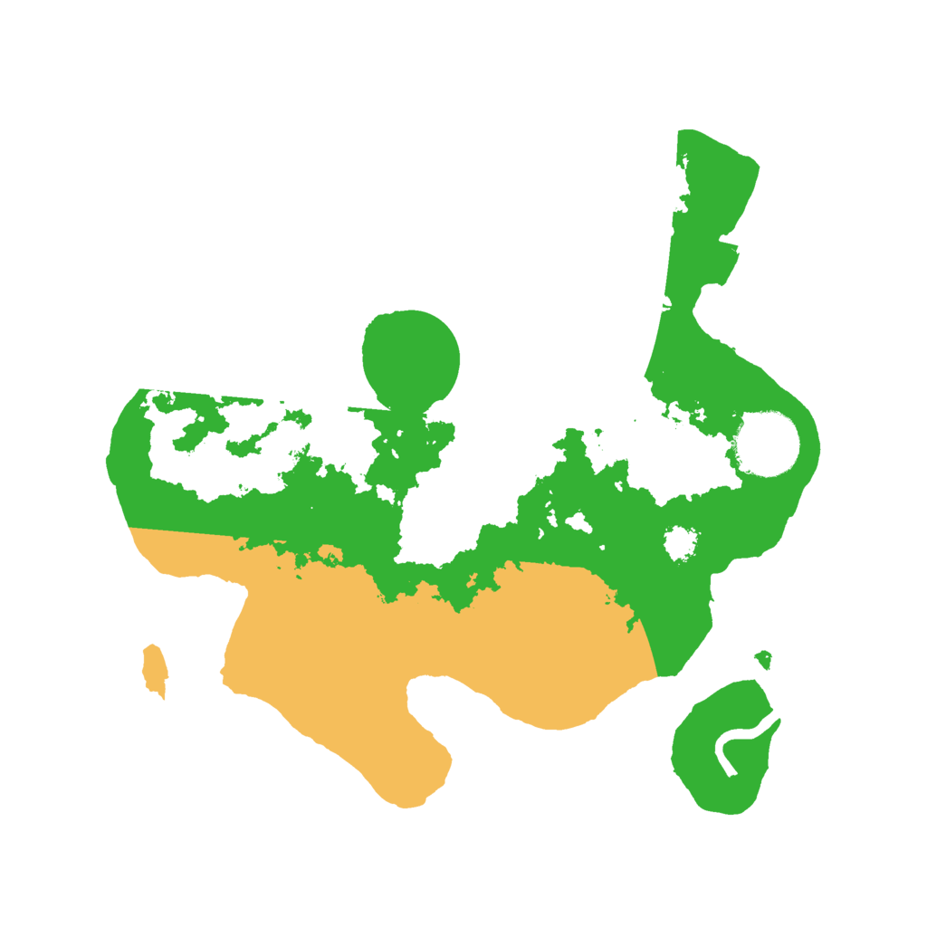 Biome Rust Map: Procedural Map, Size: 2524, Seed: 1234