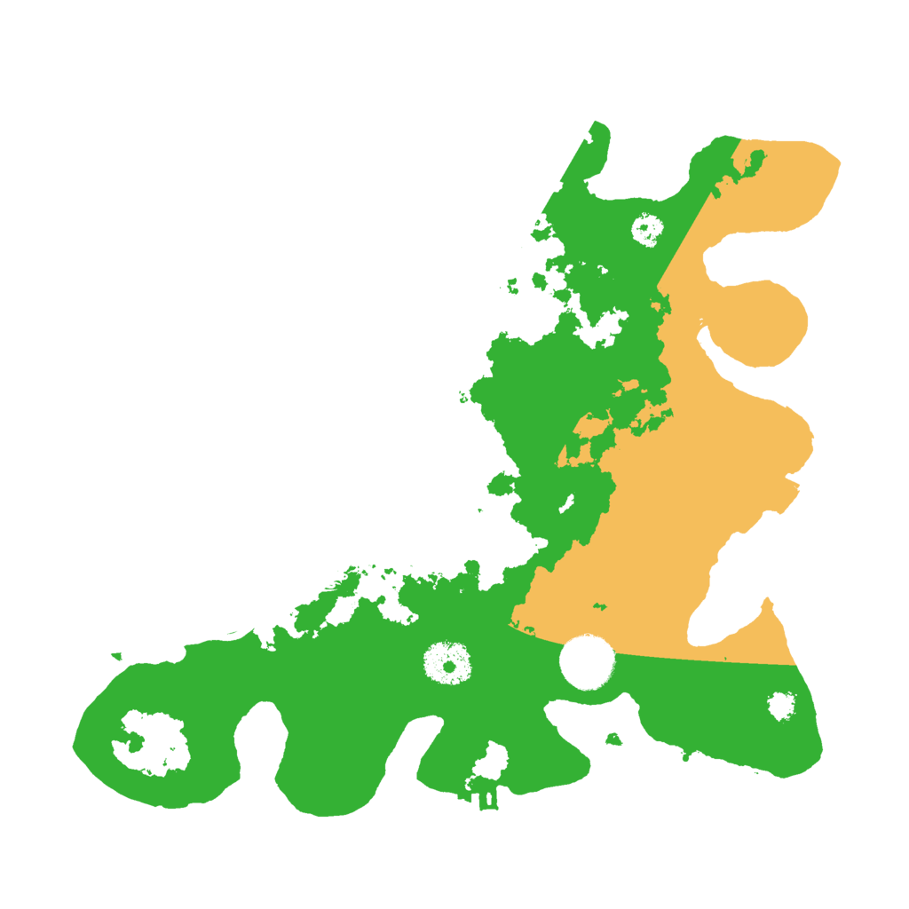 Biome Rust Map: Procedural Map, Size: 3000, Seed: 25919