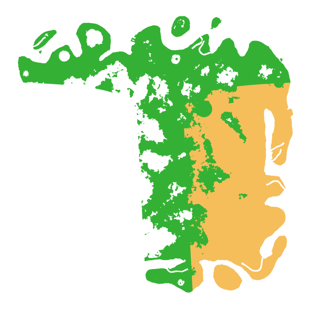 Biome Rust Map: Procedural Map, Size: 5000, Seed: 729633