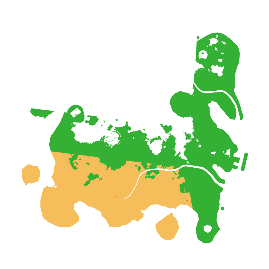 Biome Rust Map: Procedural Map, Size: 3000, Seed: 1457740657